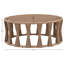 Table basse d'extérieur en aluminium San Pietro