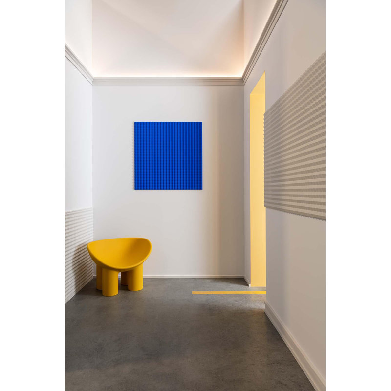 39.375" x 39.375" Wall Paneling in White