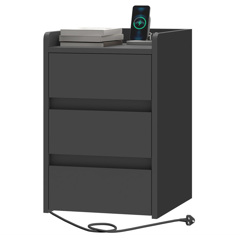 35cm W Bedside Table