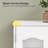 Freestanding Bathroom Cabinet With Drawers,66.9″ H Freestanding Bathroom Cabinet With 4 Doors