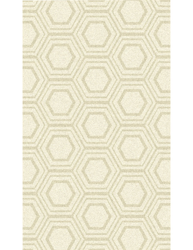 Burchfield Wool Geometric Indoor Rug, Rectangle 2' x 3'