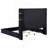 Judah Black Upholstered Queen Flame Visualizer Bed-977306227-977306226