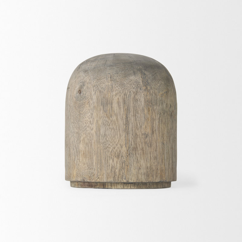 Objet décoratif Ashburn, H 7 po x l 6 po x P 6 po, gris