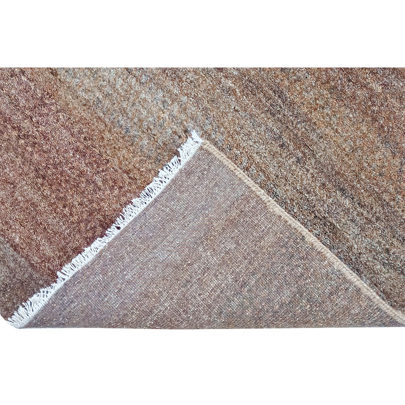 Tapis de couloir noué à la main de haute qualité, Rectangle 6 pi x 9 pi