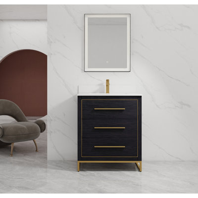 Ensemble de meuble-lavabo simple 30 po Carnes