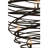 Cyclone 36 - Light Dimmable Wagon Wheel Chandelier