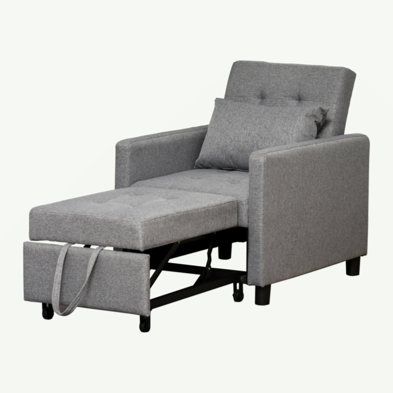 Fauteuil inclinable avec repose-pieds Erémie