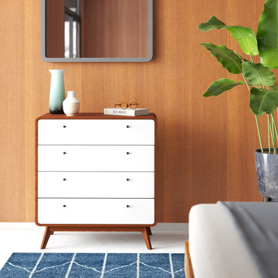 Commode à 4 tiroirs Poulan