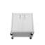 Armoire de garage roulante en blanc-2033852708