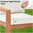 Madrid Wood 5 - Person Patio Conversation Set with Cushions