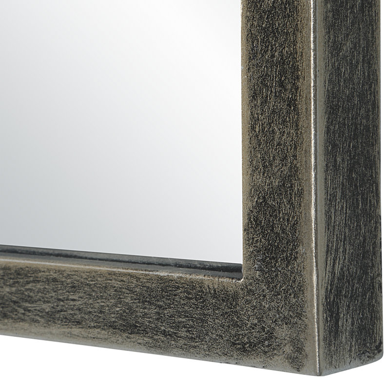 Keit Metal Arch Wall Mirror, Bronze