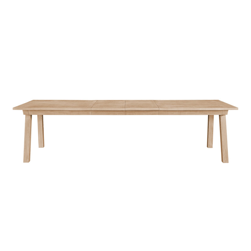 Table de salle à manger extensible Bilbrook, Chêne rustique naturel