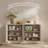 Designer 55'' Curved Three-dimensional Texture Sideboard-1053764644