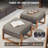 Allcot 5 - Person Patio Conversation Set with Cushions-719377880