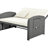 Pe Double Chaise, 2, Adjustable Back, Cushions With Heavy-duty And All-weather Fabric 2 Reclining Daybed, 3-height Protective Covers-78800385
