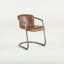 Chaise avec accoudoirs en métal Gubman-752541169