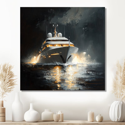 Yacht Boat Success Energy II - Impression de bateau sur métal