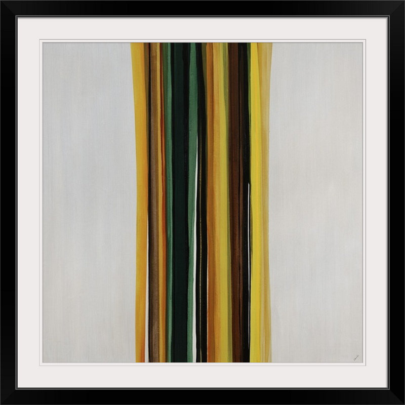 «Striped and Jucy II», Sydney Edmunds, reproduction d'art, H 32 po x l 32 po x P 1 po, Cadre noir