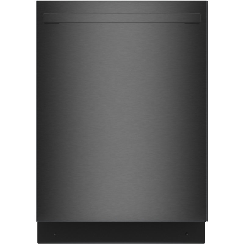800 Series 24" Top Control Built-In Dishwasher with Stainless Steel Tub and Flexible 3Rd Rack, Black Inox