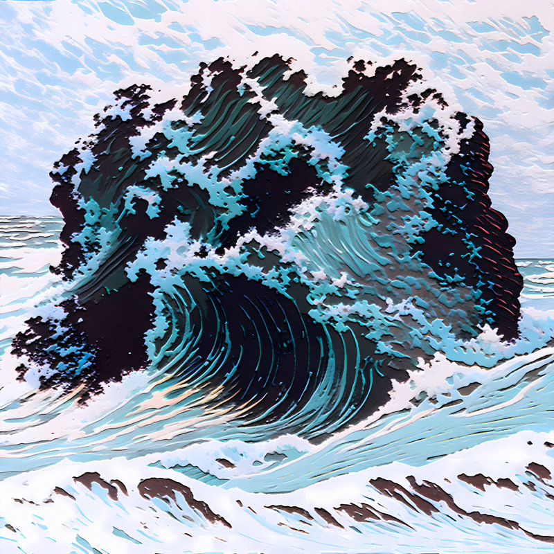 Vierge 188, 24" H x 24" W