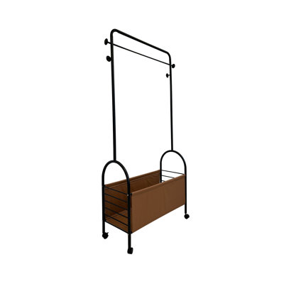 Portant à vêtements en aluminium 31,5 po Lisboa