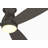 Hugh 52 inch Indoor/Outdoor Flush Mount Ceiling Fan with LED Light Kit and Remote Control - Matte Greige-43413523