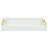 Nimue Seascale Pattern Iridescent Tray With Gold Hardware-1712861755