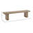 Gilbane Solid Spruce Bench, Weathered Sand