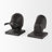 Oakfield 2-Piece Metal Bookends