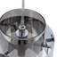 Mcglone 1 - Light Silver Cylinder Pendant