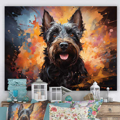 Scottish Terrier Splendor sur toile