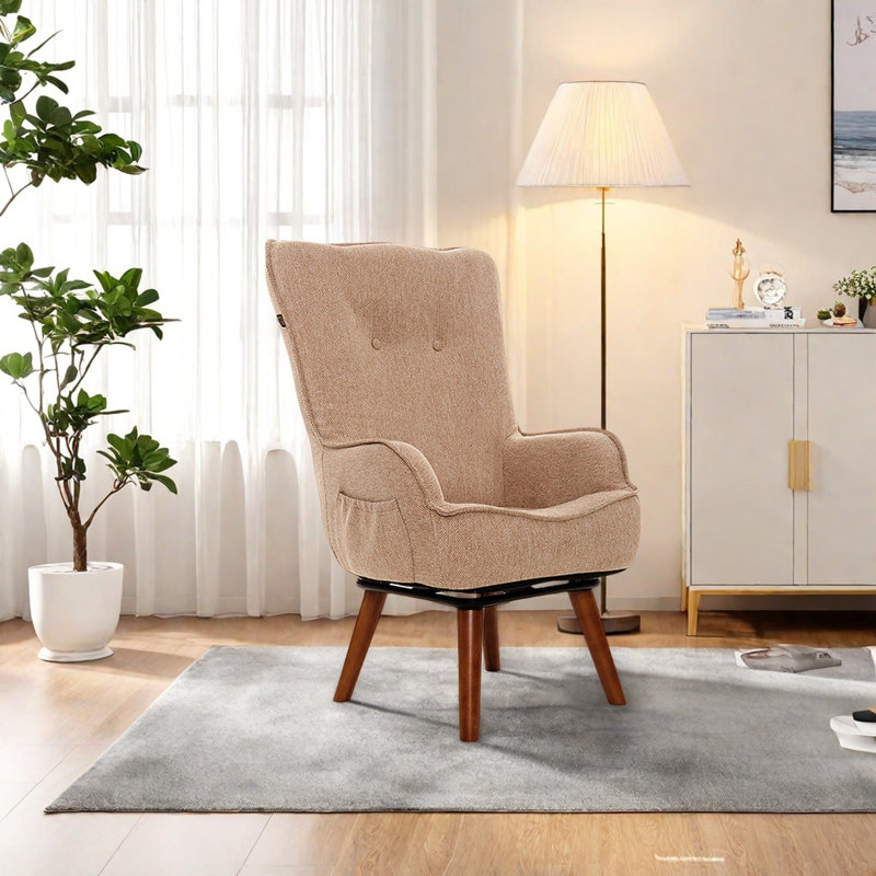Newark, Light Coffee Polyester Blend
