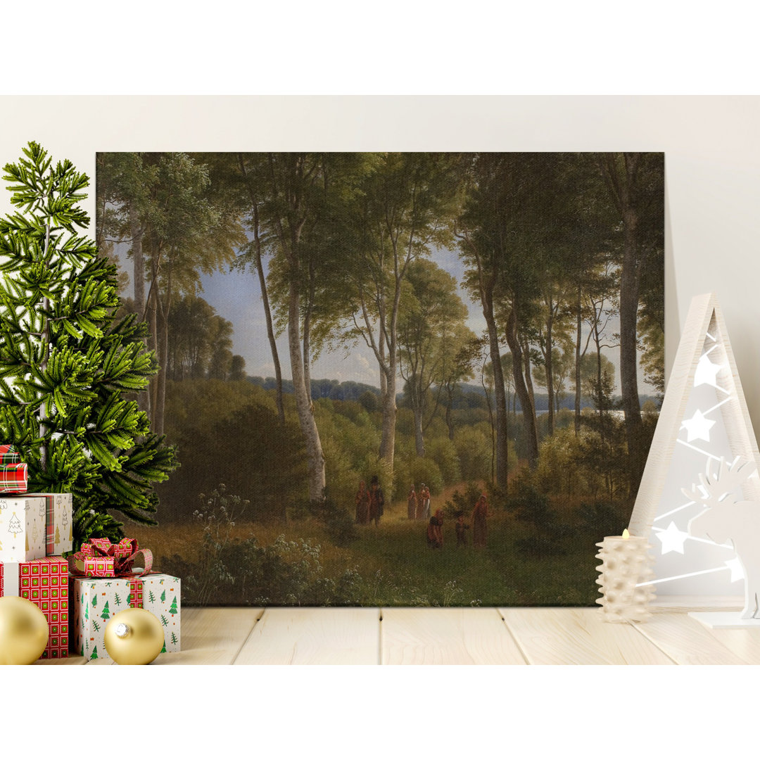 Forest Scene Canvas Wall Art, Gallery Wrapped, Matte Print, Archival Quality, Ready to Hang, Landscape Painting, Home Decor, Statement Piece