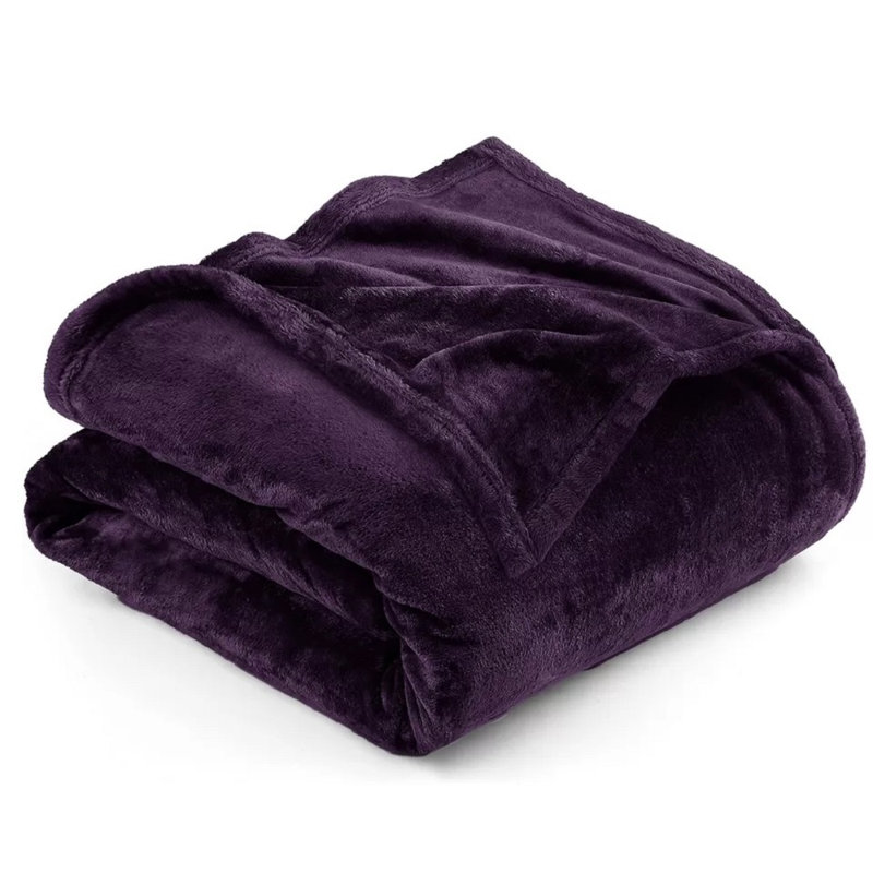 Fairmont Park Throw, Aubergine, 150cm W x 200cm L