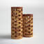 Thalia 15.85'' Handmade Solid Wood Table Vase