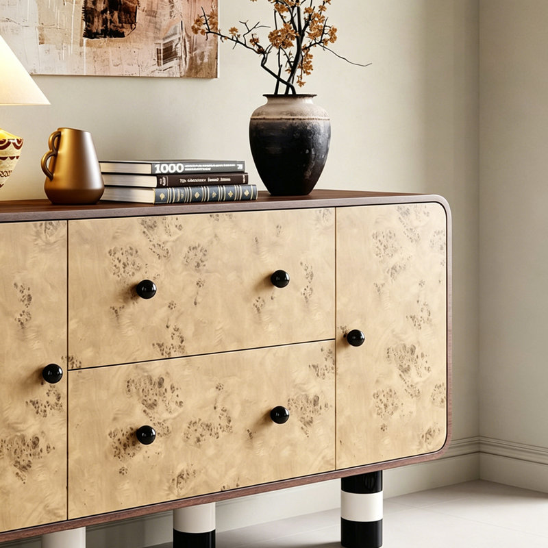 Buffet de style rétro moderne