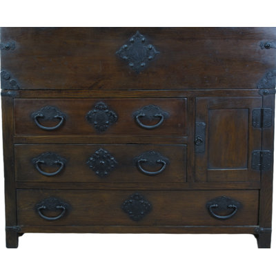 Asian Classic Solid Wood Accent Chest