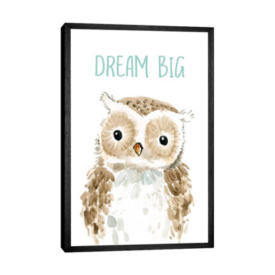 Dream Big Owl by Carol Robinson - Print on Canvas
