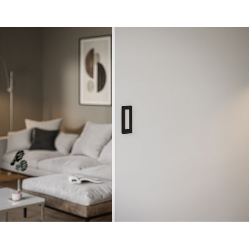 Hailee Sliding Door, White