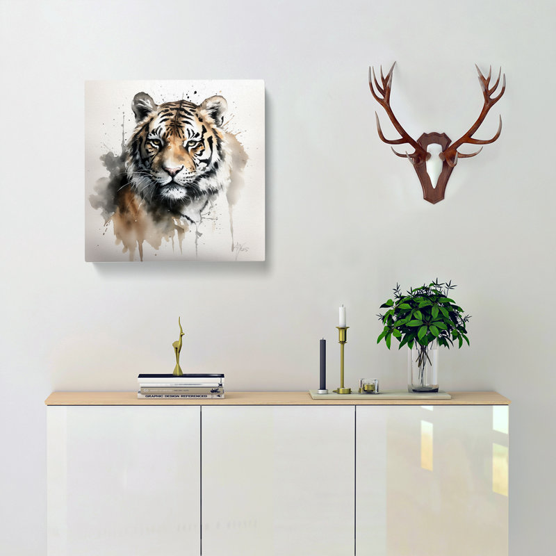 Tiger Ink Wash - No Frame Print