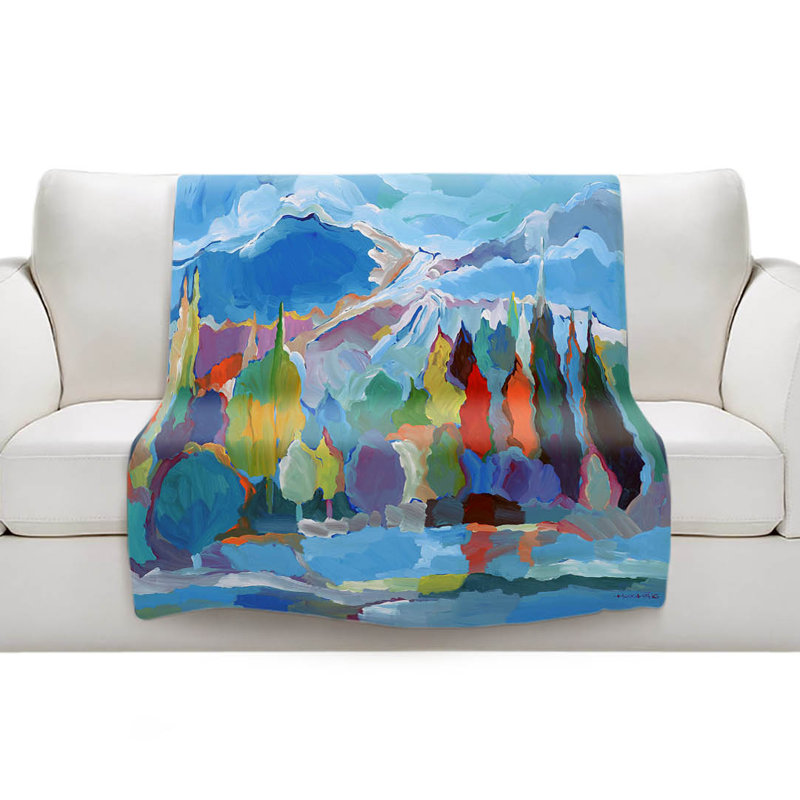 Couverture sherpa de collection colorado, l 51 po x L 60 po