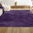 Athaniel Solid Low-Pile Purple Rug-536970503