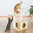 TRIXIE Valencia 28" Cat Tree, 3-Level Cat Tower, Sisal Scratching Posts, Plush Condo and Platforms, Dangling Cat Toy-866947100