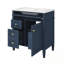 Ensemble de meuble-lavabo avec lavabo, 2 tiroirs et un tiroir basculant-2135191330