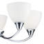Louisville Glass Semi Flush Mount