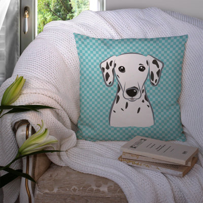 Coussin décoratif intérieur/extérieur dalmatien damier