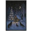 Hiver, art mural, impression sur toile encadrée, décoration de Noël-118759527-118759526