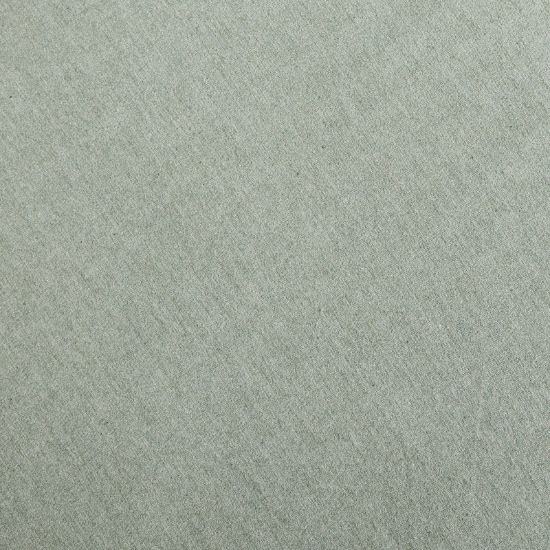 Ensemble de draps en flanelle de coton chiné moderne Calvin Klein, Grand lit, Vert
