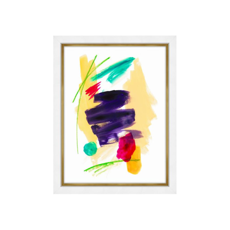 «Candy Burst VI» par Guseul Park - Peinture, Plexi, H 40 po x l 30 po