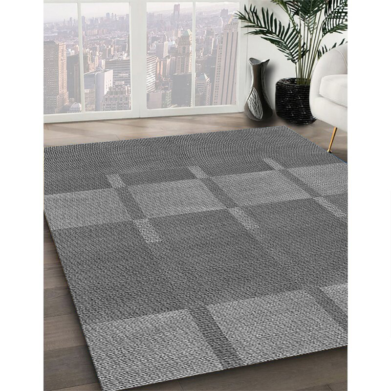 Geometric Indoor Rug, Rectangle 7' x 9'